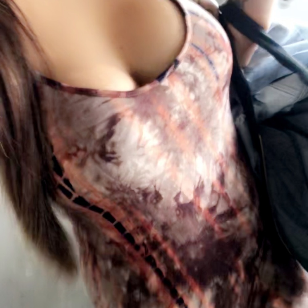 Tie Dye Mid Maxi Dress